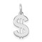 Sterling Silver Dollar Sign Charm Pendant Money Jewelry 17 X 8mm